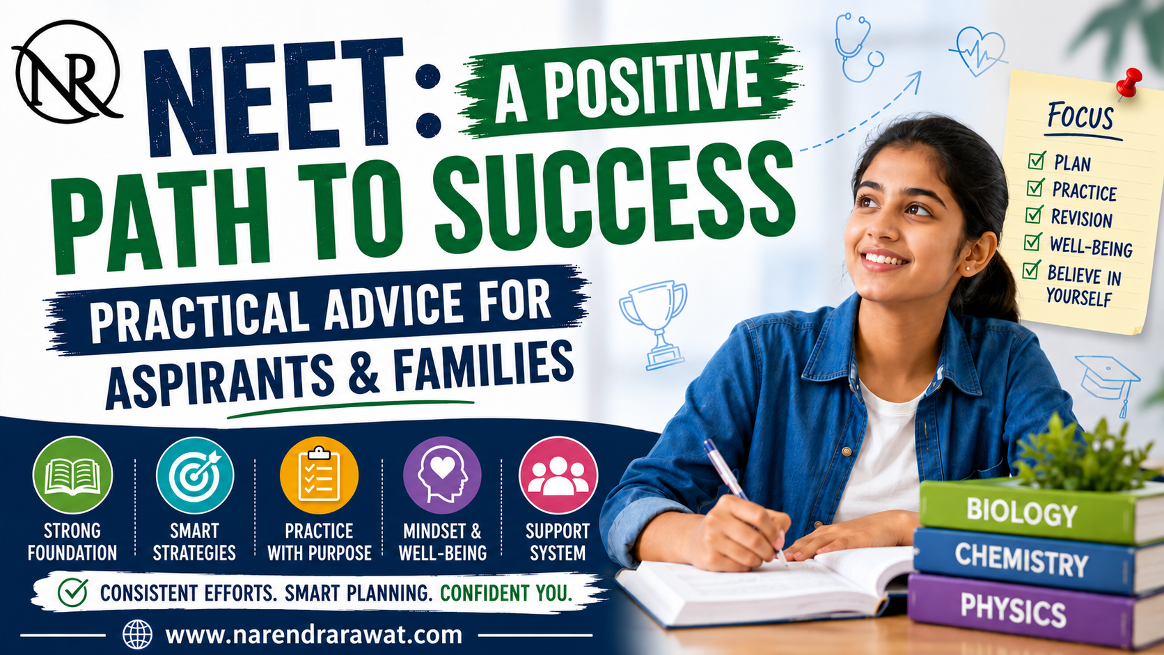 NEET: A Positive Path to Success — Practical Advice for Aspirants and Families